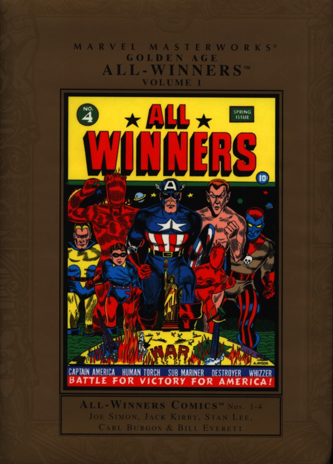 MARVEL MARVEL MASTERWORKS GOLDEN AGE ALL WINNERS HC 1 ありある まんだらけ