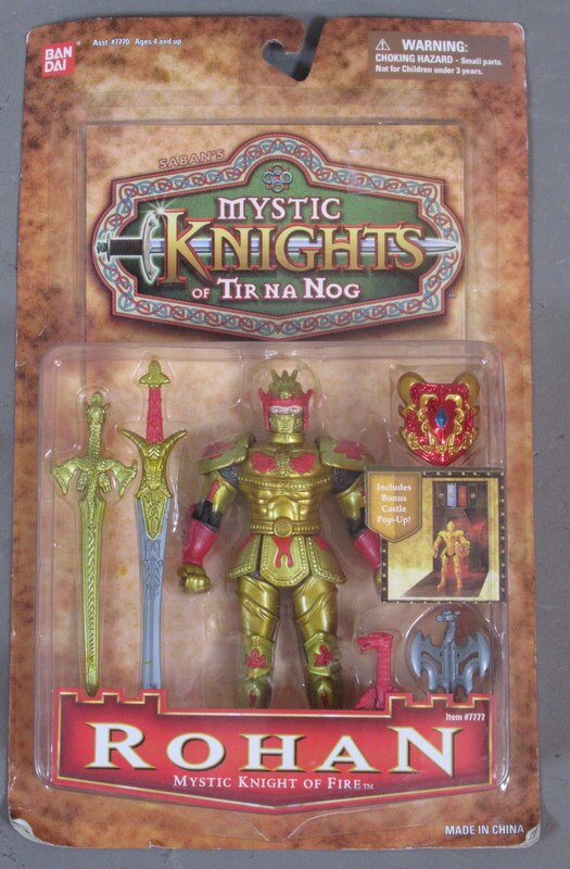 BANDAI MISTIC KNIGHT OF TIR NA NOG ROHAN MYSTIC KNIGHT OF FIRE