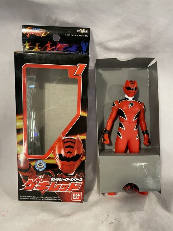 Bandai Sentai Hero Series Gekiranger Juken Sentai Gekiranger Geki Red