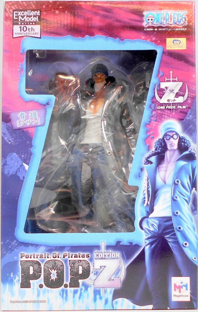 Megahouse One Piece Film Z Pop Edition Z Aokiji Kuzan Mandarake