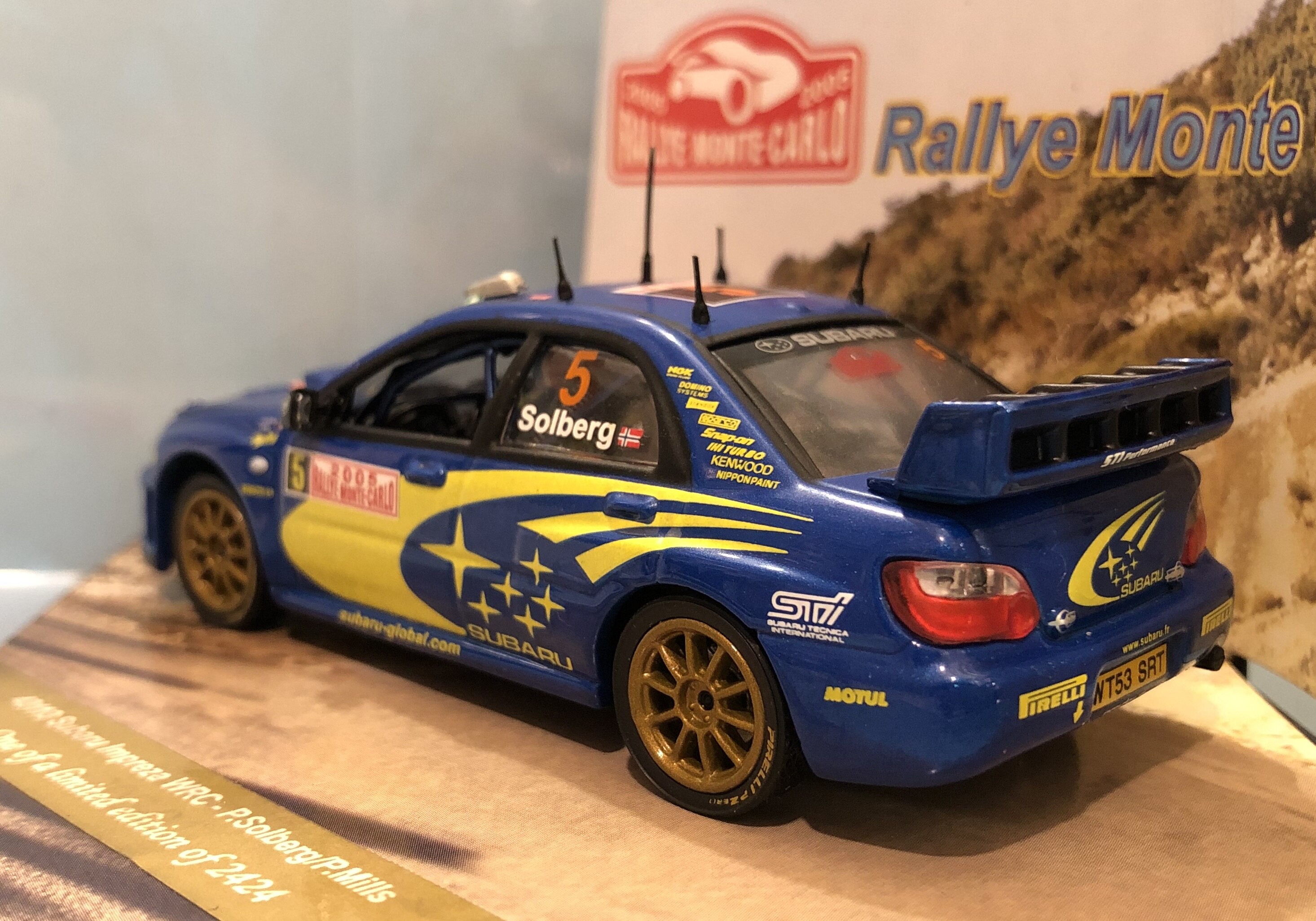 mandarake | vitesse 1/43 scale subaru impreza wrc # 5 p.