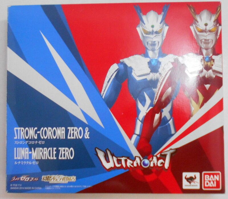 Bandai Ultra Act Ultraman Strong Corona Zero And Luna Miracle Zero