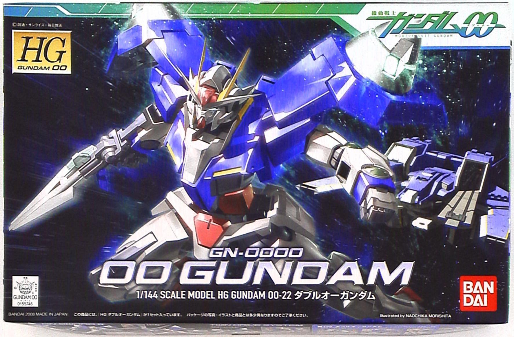 bandai hg gundam 00 gn-0000 double o gundam