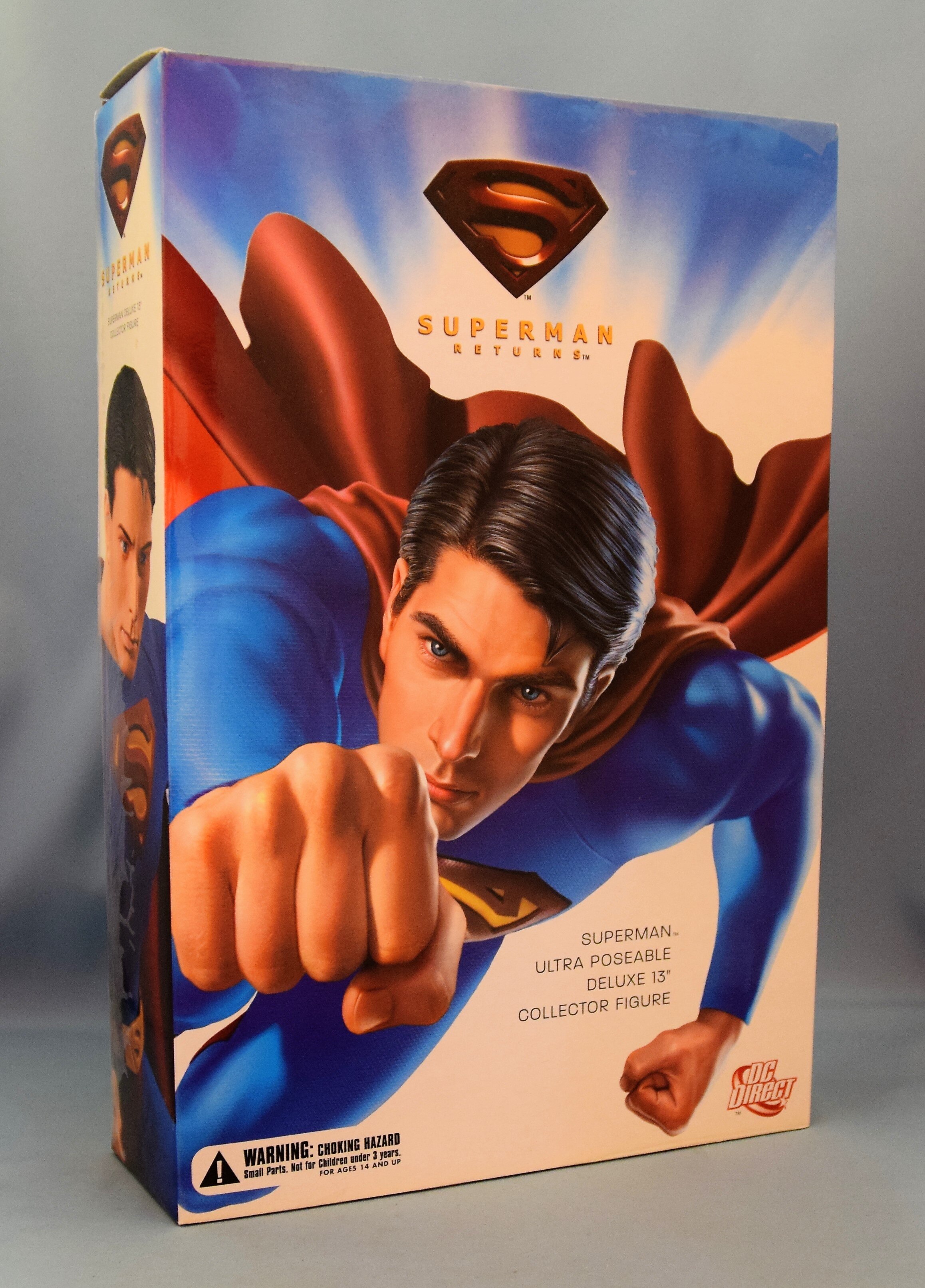 mandarake | dc direct superman ultra poseable deluxe 13゛