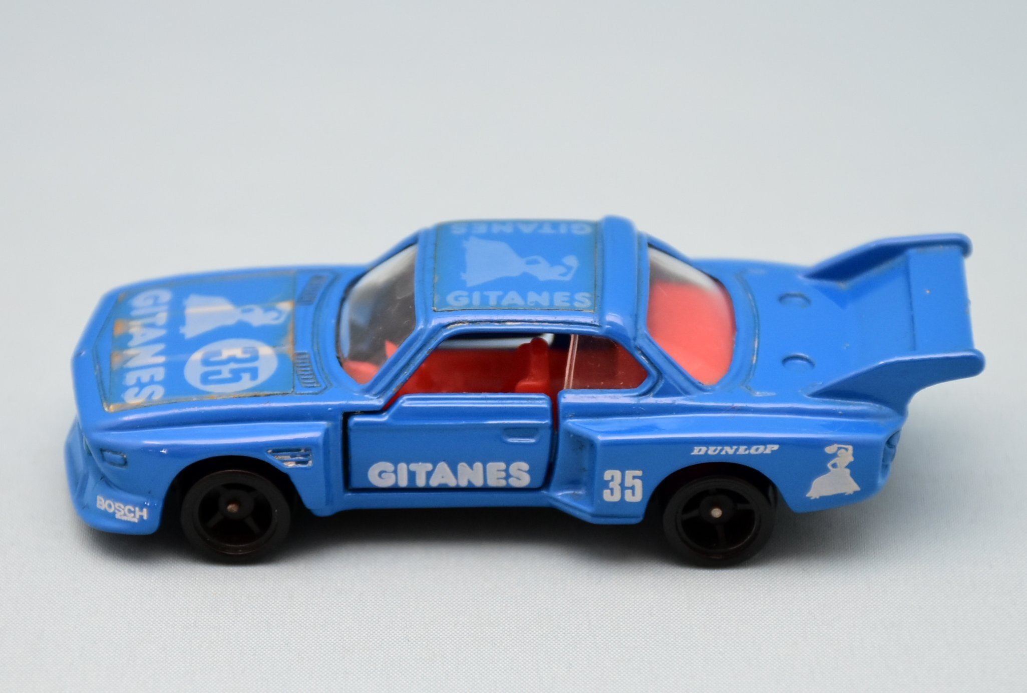 Tomy Tomica Blue Box Made In Japan Tomica Bmw Csl Blue Gitanes Dark