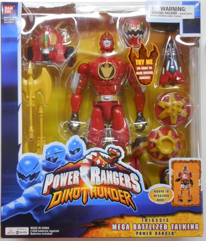 Bandai Pr Dino Thunder Power Rangers Dino Thunder Triassic Mega