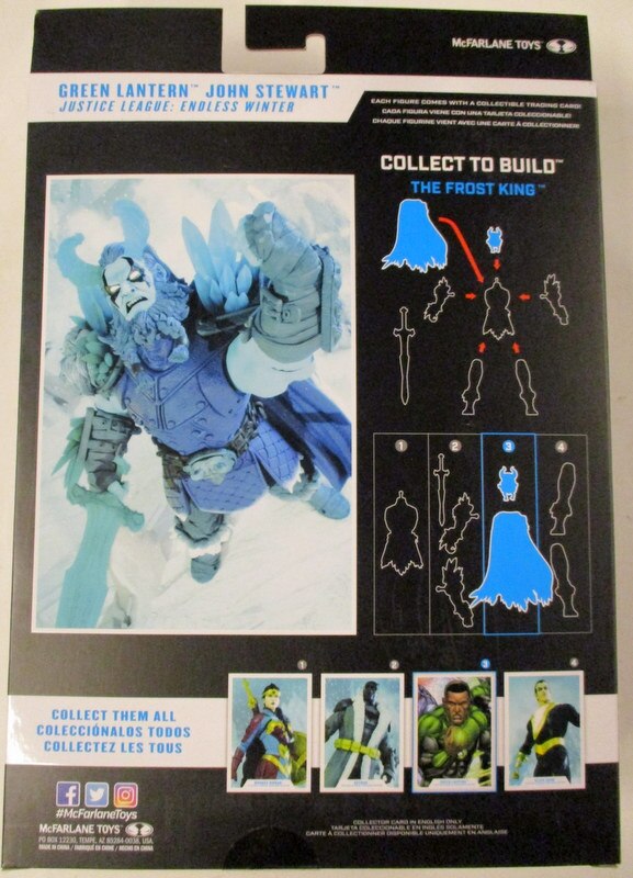 McFARLANE TOYS Frost King JUSTICE LEAGUE ENDLESS WINTER GREEN LANTERN