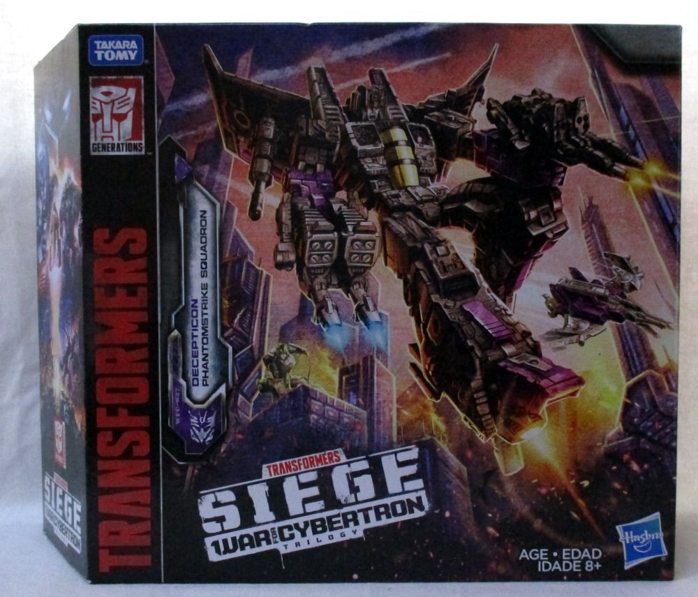 Hasbro Tf Siege War For Cybertron Decepticon Phantomstrike Squadron Wfc