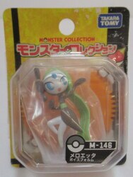 Takara Tomy Monster Collection Pokemon Best Wish Meloetta Voice Form