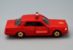 Tomy Tomica Maruei Custom Made Nissan Cedric Patrol Car Toyohashi City