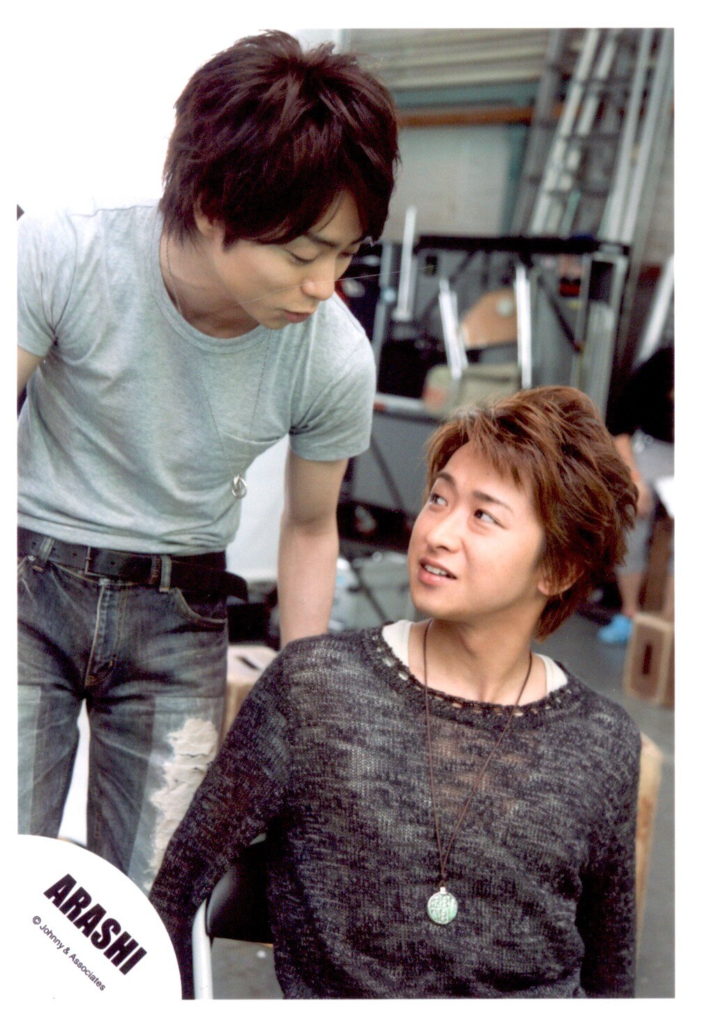 Arashi Love Rainbow Satoshi Ohno Sho Sakurai Official Photograph