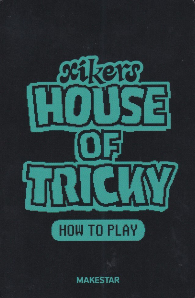 Xikers House Of Tricky How To Play Hyunwoo Trading Card