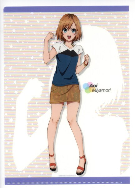 Shirobako Lottery Aoi Miyamori Chestnut File Mandarake