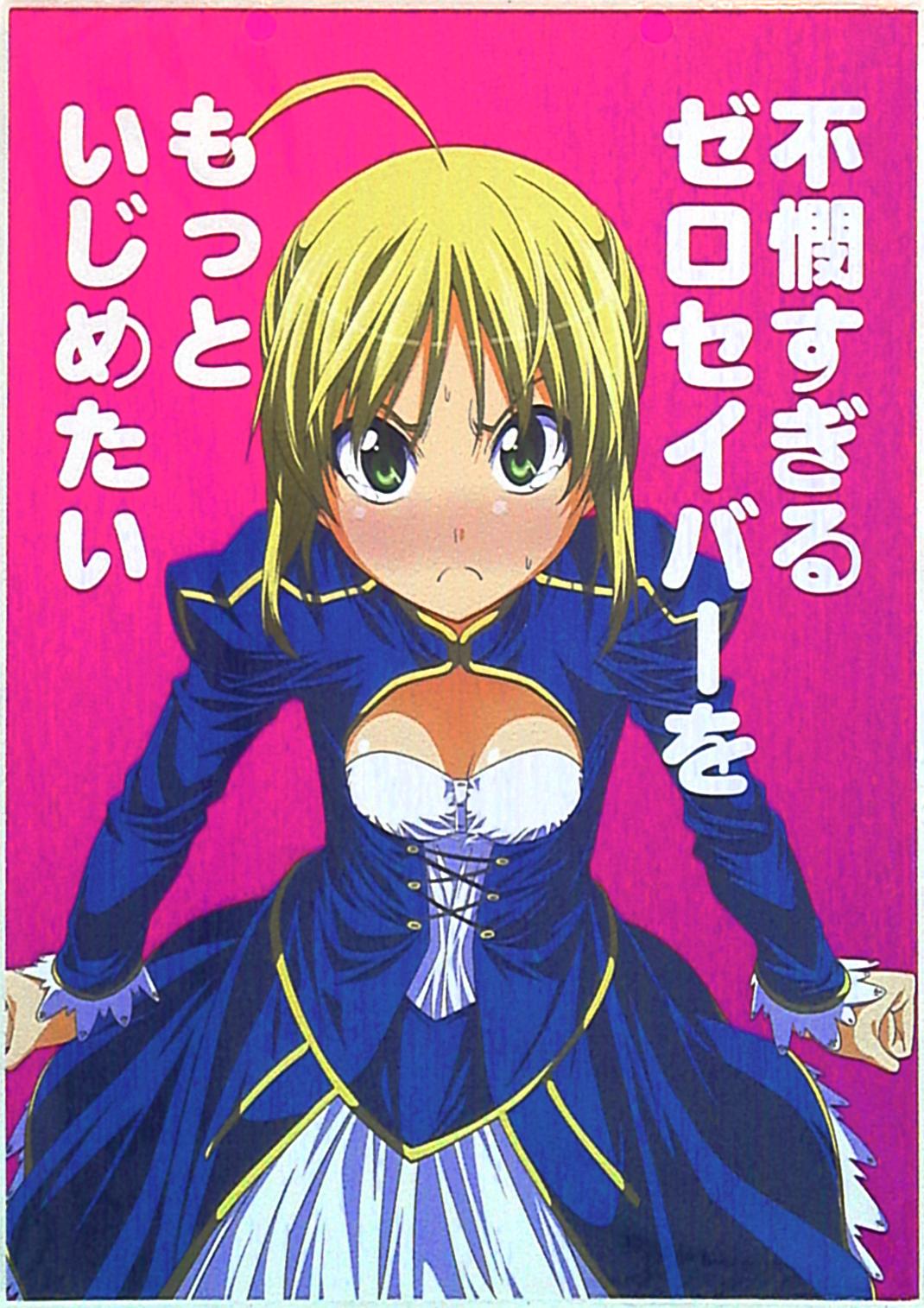 自称清纯派 fate/stay night ヒロユキ 不悯すぎるゼロセイバーをもっ