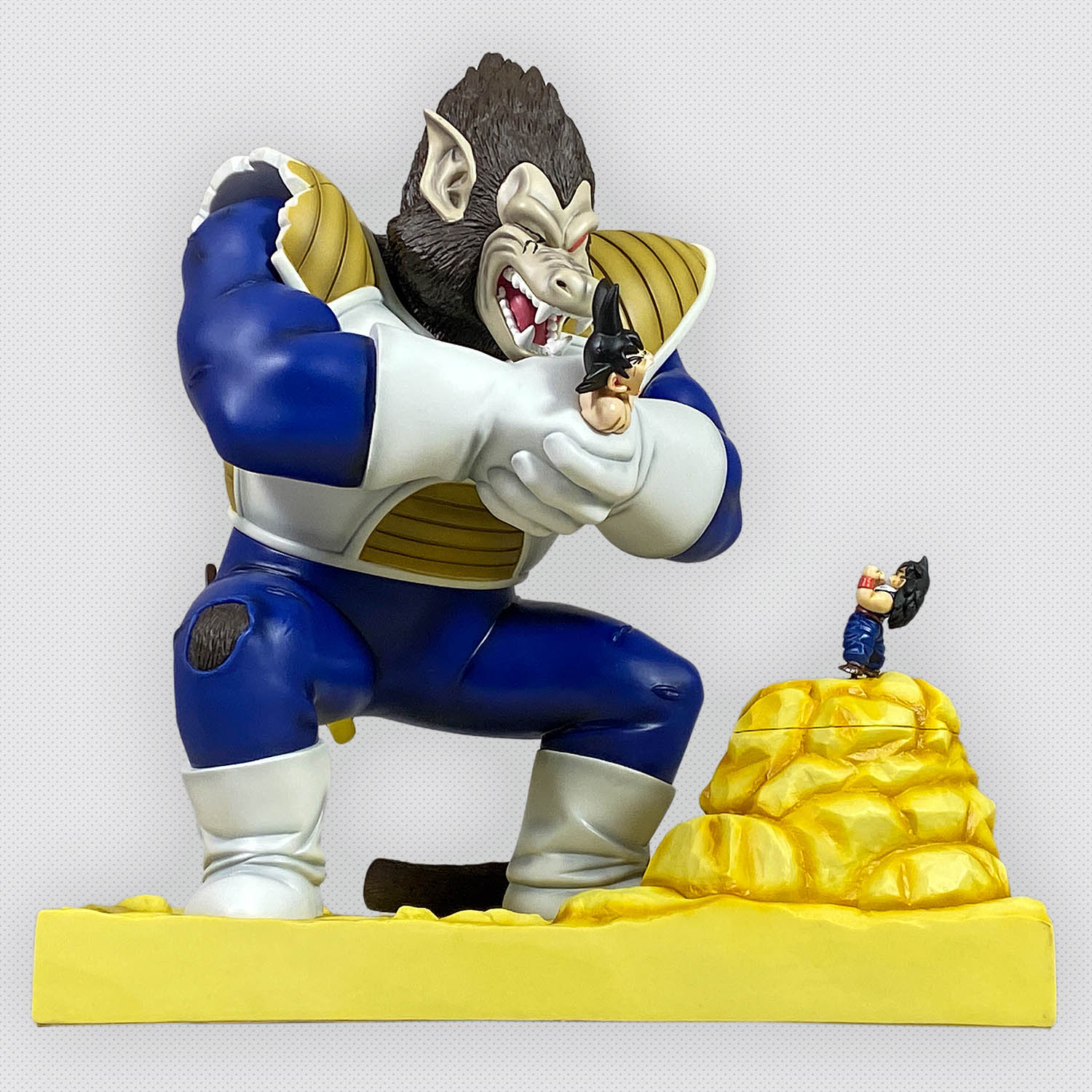 ドラゴンボールZ 大猿ベジータジオラマモデルヤジロベーシッポ