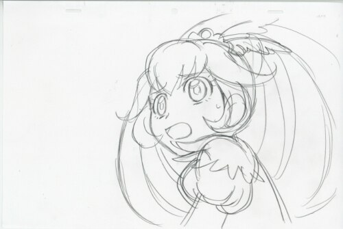 スマイルプリキュア ラフ原画