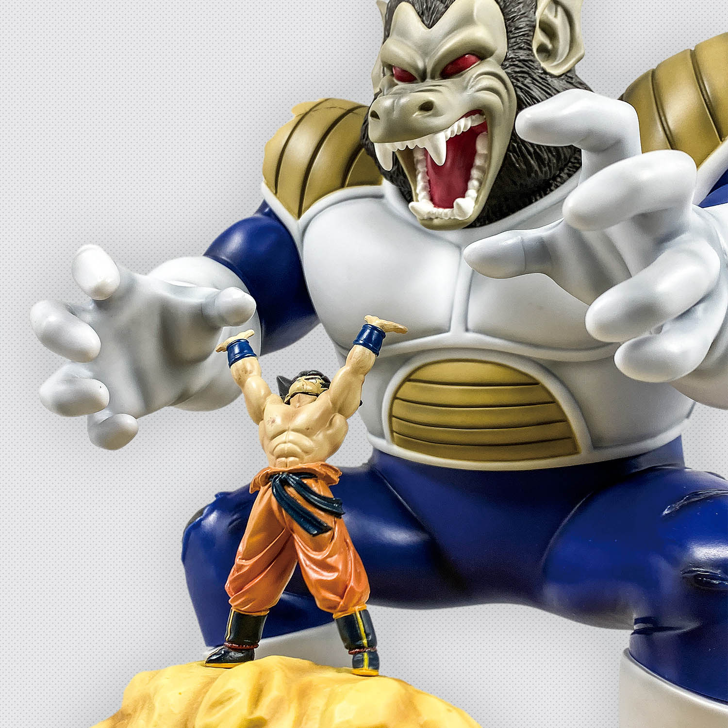 1014] 大猿ベジータ ジオラマモデル 孫悟空・元気玉ver.