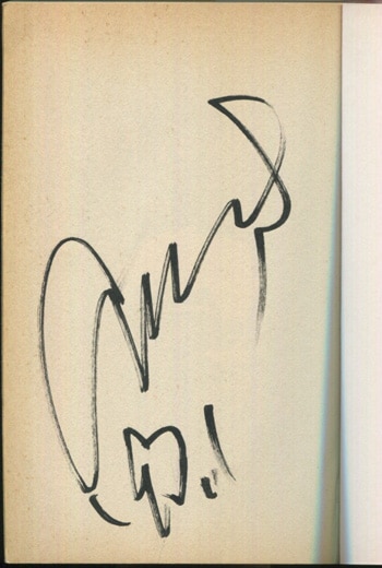 南国少年パプワくん 柴田亜美イラストギャラリー サイン入りチラシ&ルーズリーフ 南国少年パプワくん 柴田亜美イラストギャラリー サイン入り