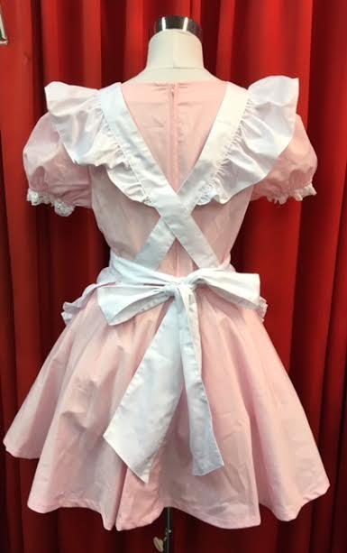 BODYLINE heart apron maid dress pink woman Medium size
