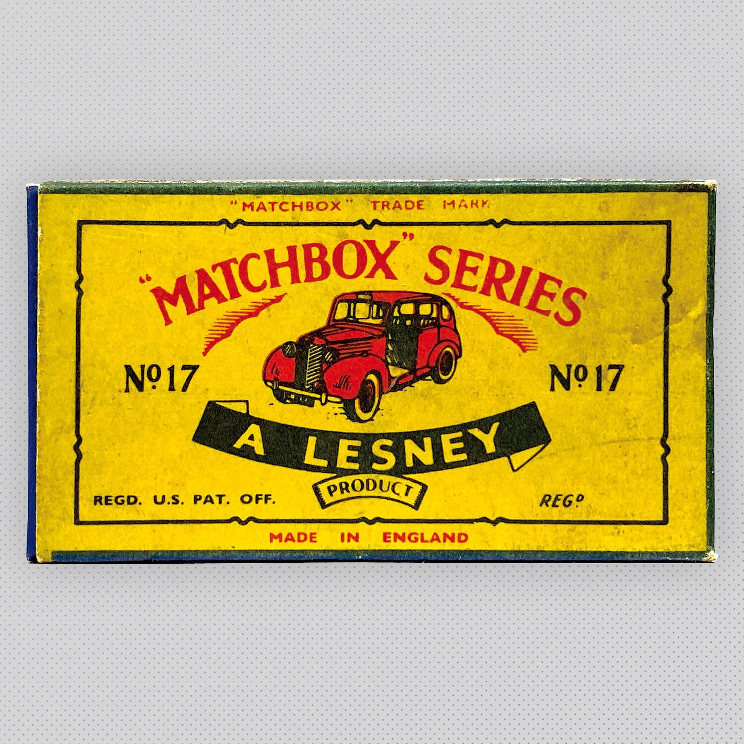 MATCHBOX 　No.17 　METOROPOLITAN TAXI 2 * Vintage Matchbox Lesney No.17 Austin Metropolitan Taxi