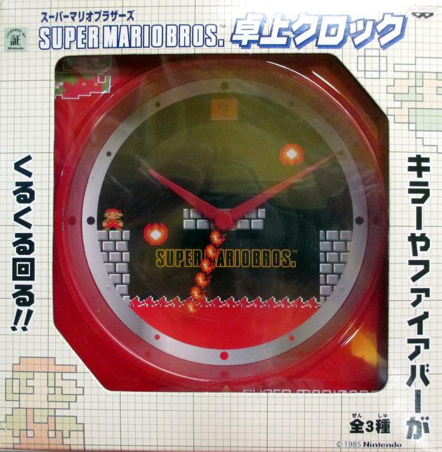 バンプレスト スーパーマリオブラザーズ卓上クロック 全3種セット