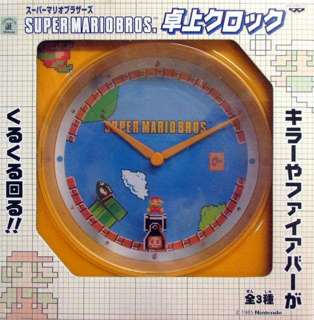 バンプレスト スーパーマリオブラザーズ卓上クロック 全3種セット