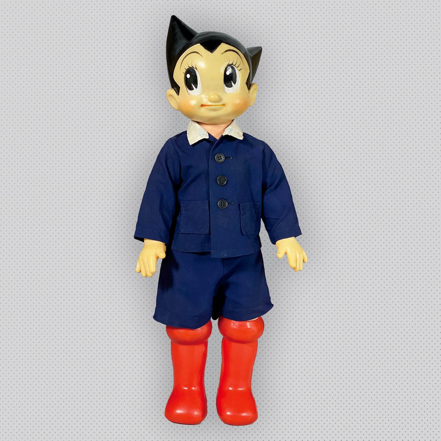 鉄腕アトム ソフビ人形 浅草玩具 １９６０年代 浅草玩具製 ５５センチ 