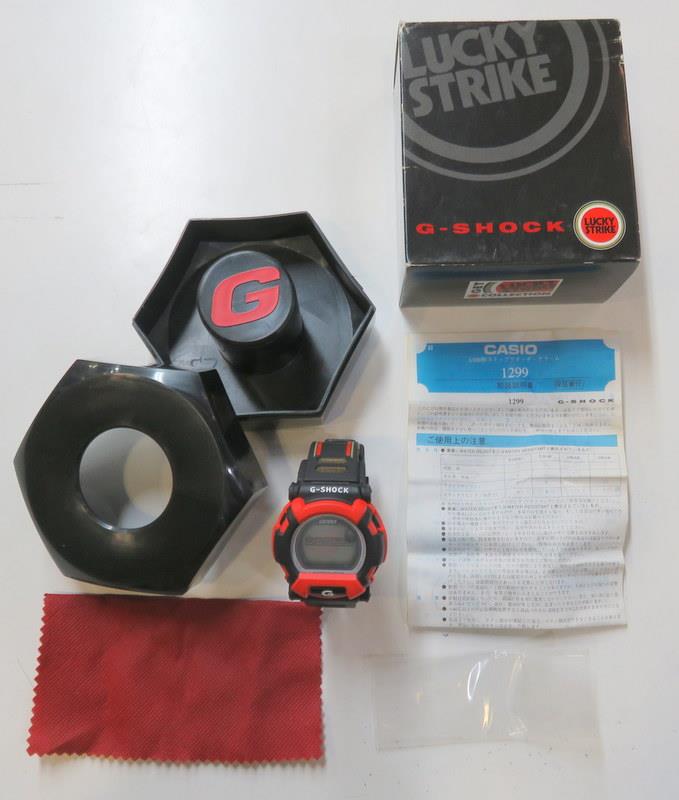 G-SHOCK×LUCKY STRIKE ラッキーストライクコラボ2ndモデル DW-002 G-SHOCK×LUCKY STRIKE  ラッキーストライクコラボ2ndモデル DW-002 G-SHOCK×LUCKY STRIKE ラッキーストライクコラボ2ndモデル DW-002