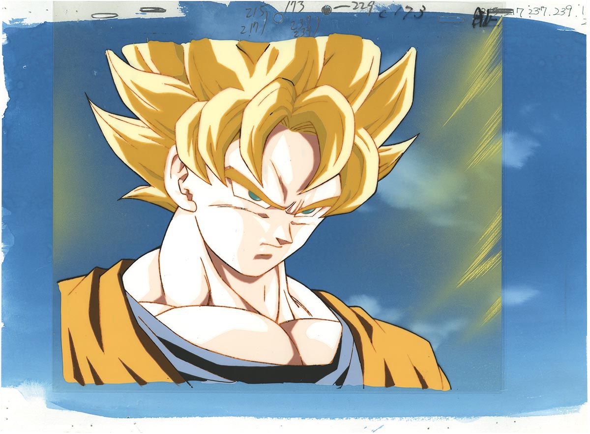 DBZ セル画(animation cel)SS悟空(SS Goku)