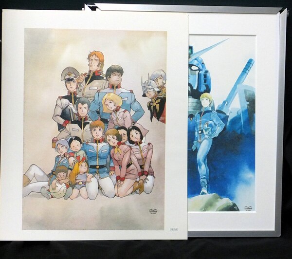 安彦良和リトグラフ「機動戦士ガンダム」