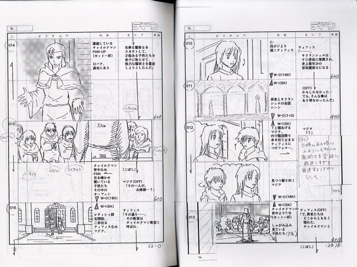 Sorcerous Stabber Orphen Storyboard