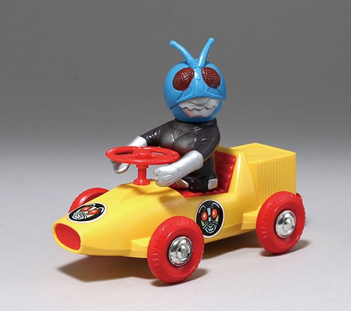 マスダヤ タイガーマスク 大型 レースカー（ブリキ ポピー タカトク ヨネザワ マスダヤ/日本製 仮面ライダー レースカー