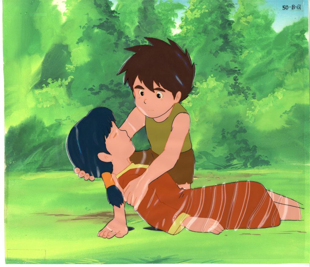 未来少年コナン セル画