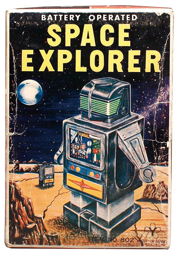 ヨネザワ/日本 スペース・エクスプローラー(SPACE EXPLORER) ブリキ