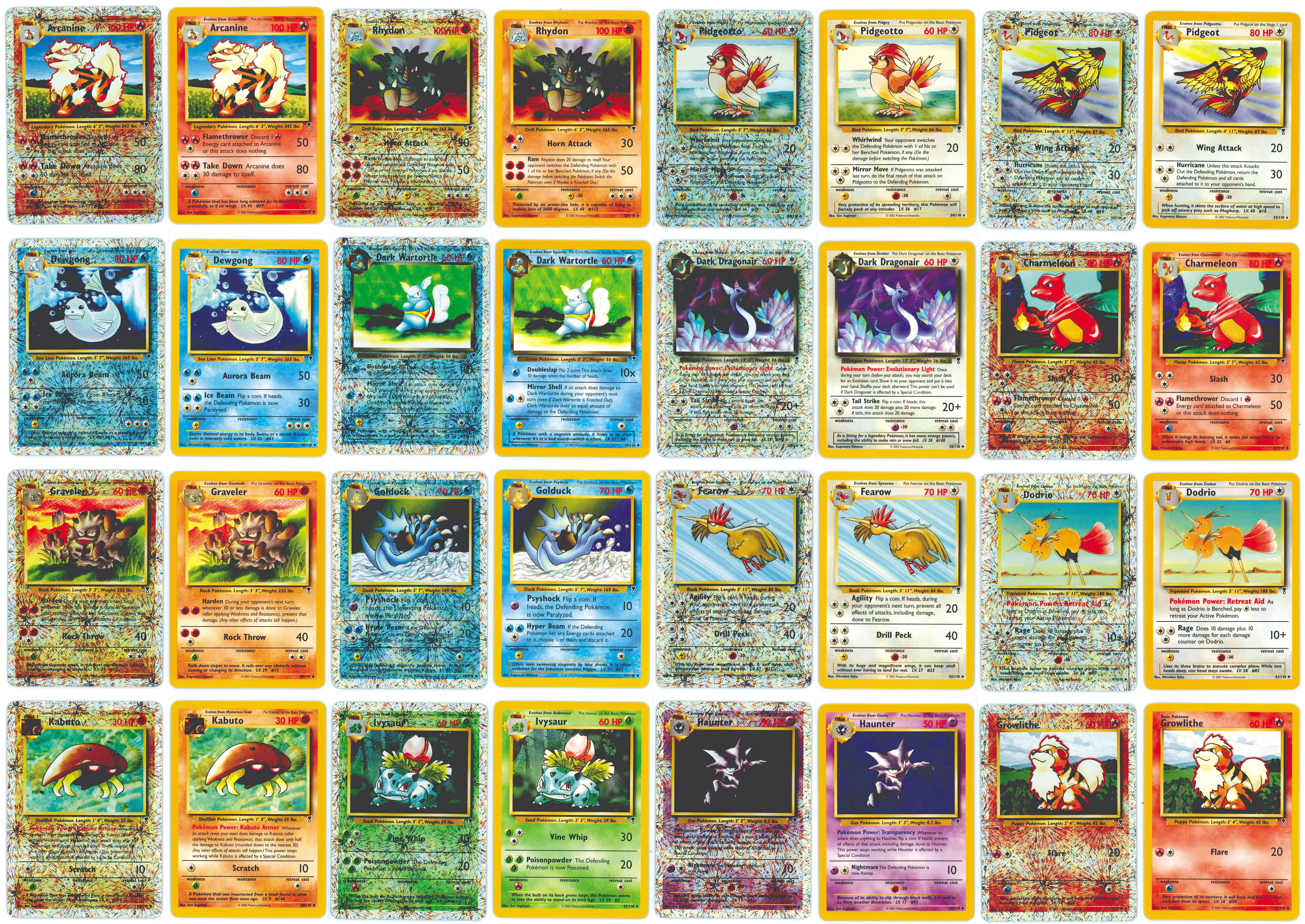 7617] ポケモンカード レジェンダリーコレクションのセミコンプ