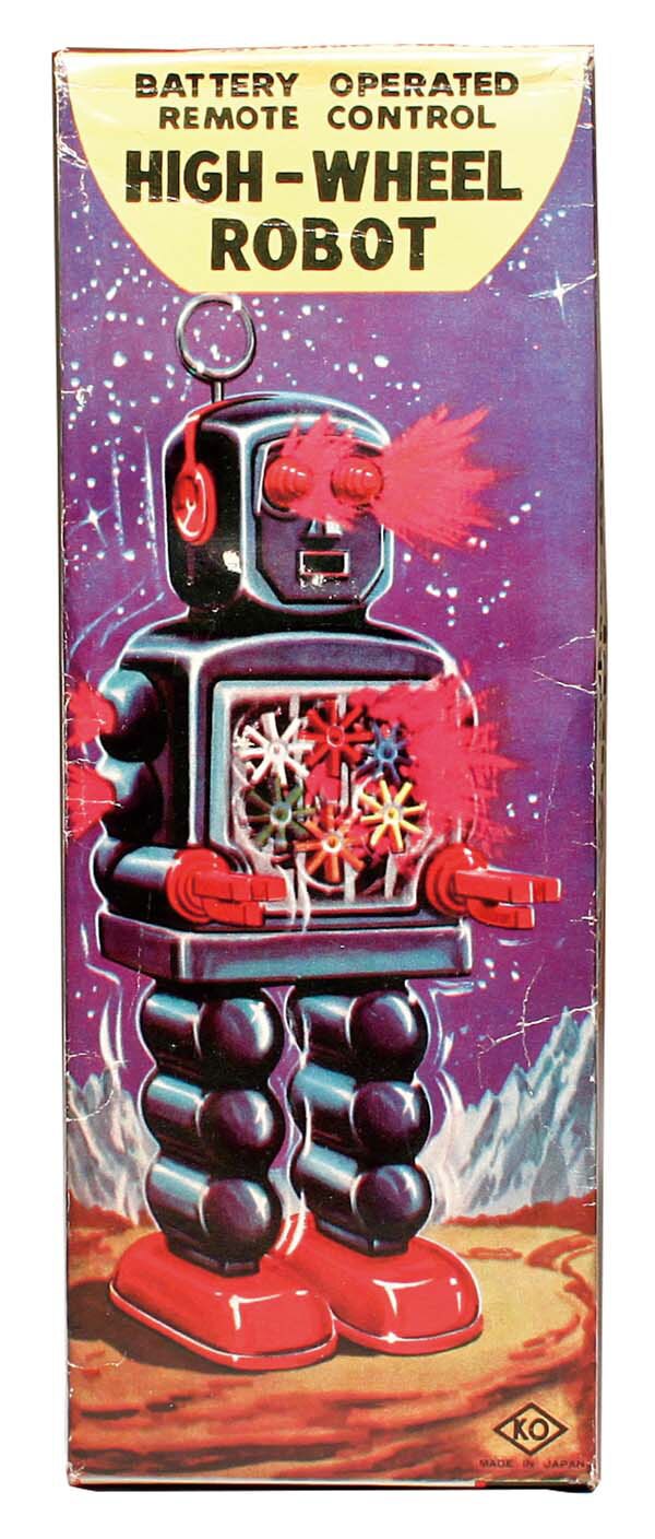 Yoshiya KO - High Wheel Robot - Vintage Spacetoys