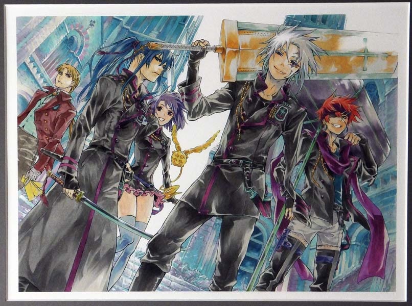 星野桂 カラー複製イラスト D Gray Man