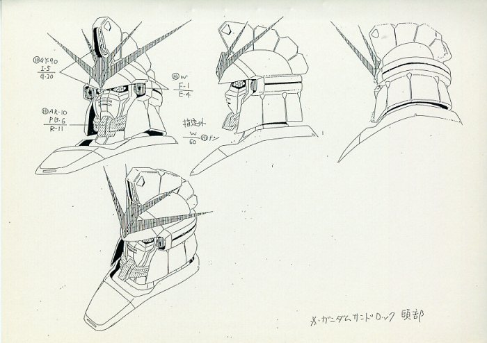 新機動戦記ガンダムw 色指定表