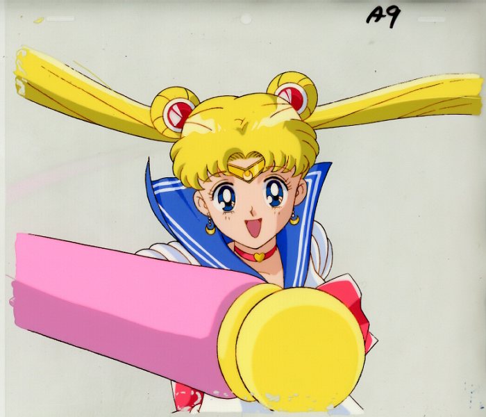 美少女戦士セーラームーン CM用セル セーラームーン