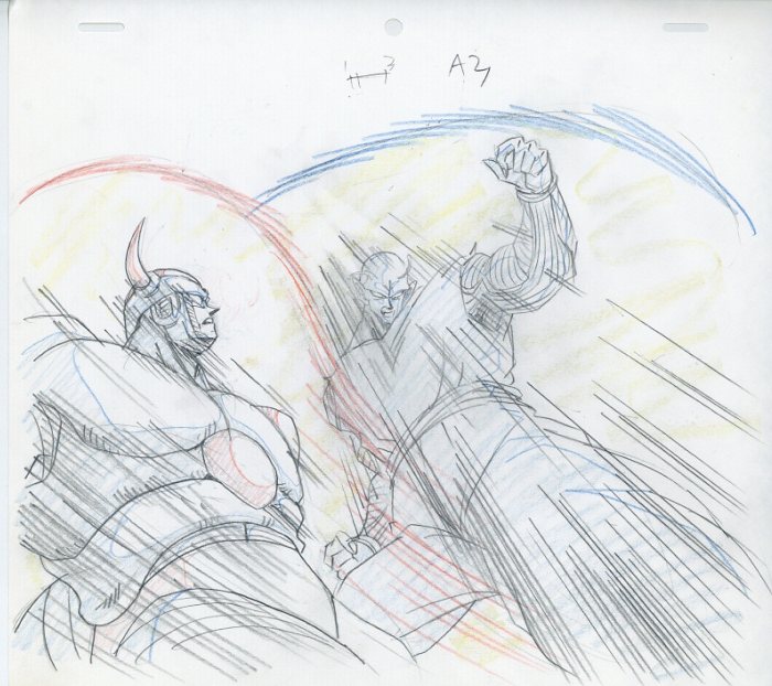 ドラゴンボールZ 原画 フリーザ/ピッコロ ドラゴンボールZ 原画 フリーザ/ピッコロ