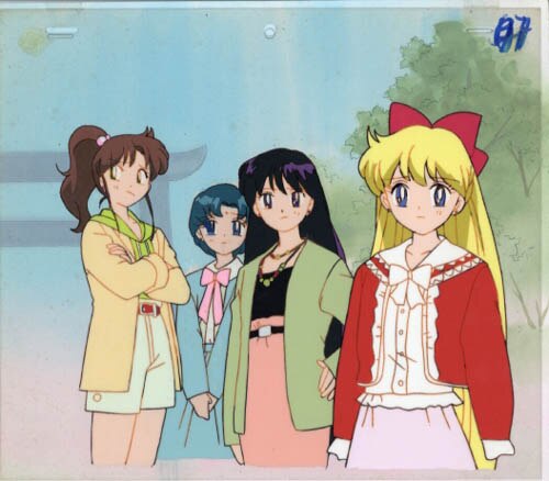 sailor moon ; Ami/Rei/Minako/Makoto