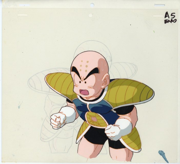 ドラゴンボール セル画 悟空 クリリン 作画制作記録 東映