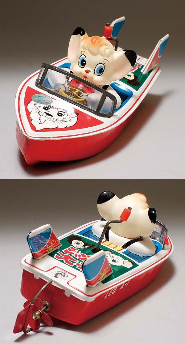 ブリキのオモチャ ボート 【公式通販】