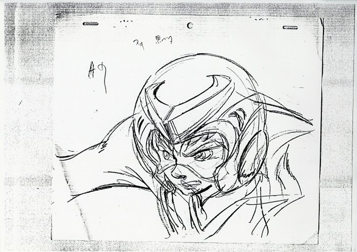 原画V 超電磁マシーン ボルテスV OP 原画コピー