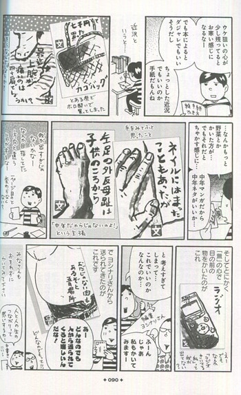 柘植文 直筆イラストサイン本「中年女子画報」
