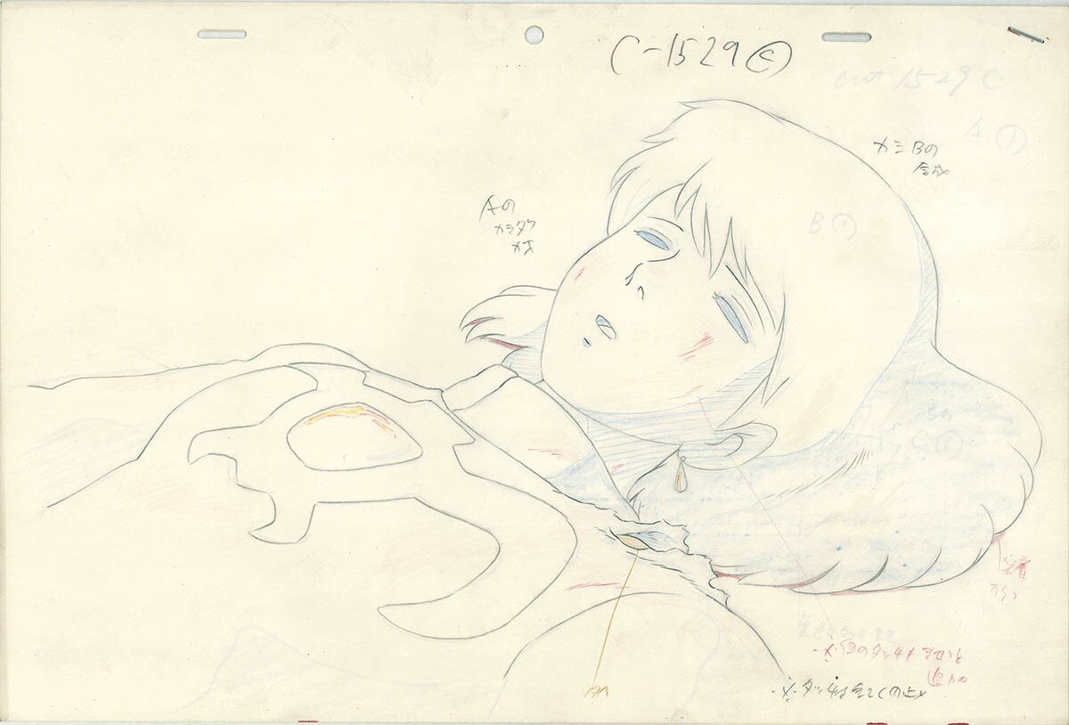 【直筆原画】ジブリ / 風の谷のナウシカ / 宮崎駿 Ghibli ナウシカ 絵画/タペストリ ジブリ【直筆原画】 風の谷のナウシカ 宮崎駿 原画