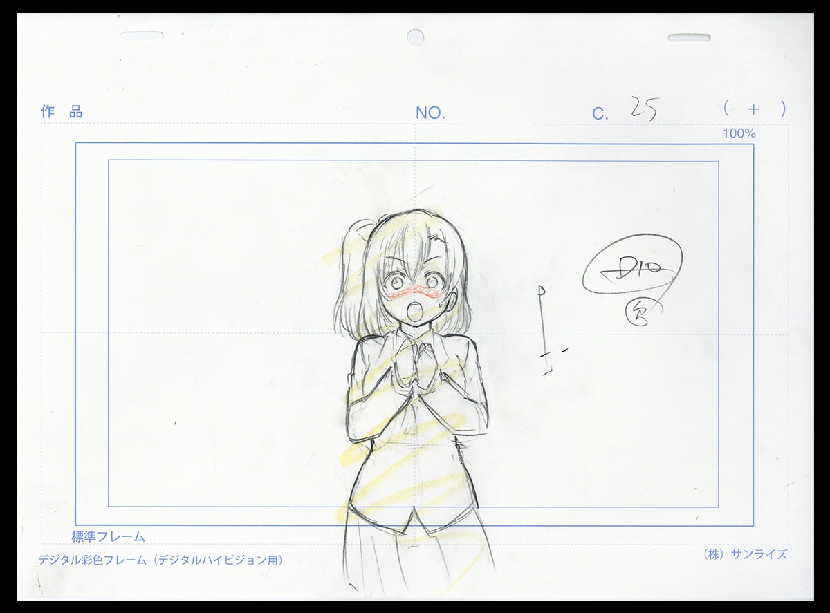ラブライブ！ ラフ原画
