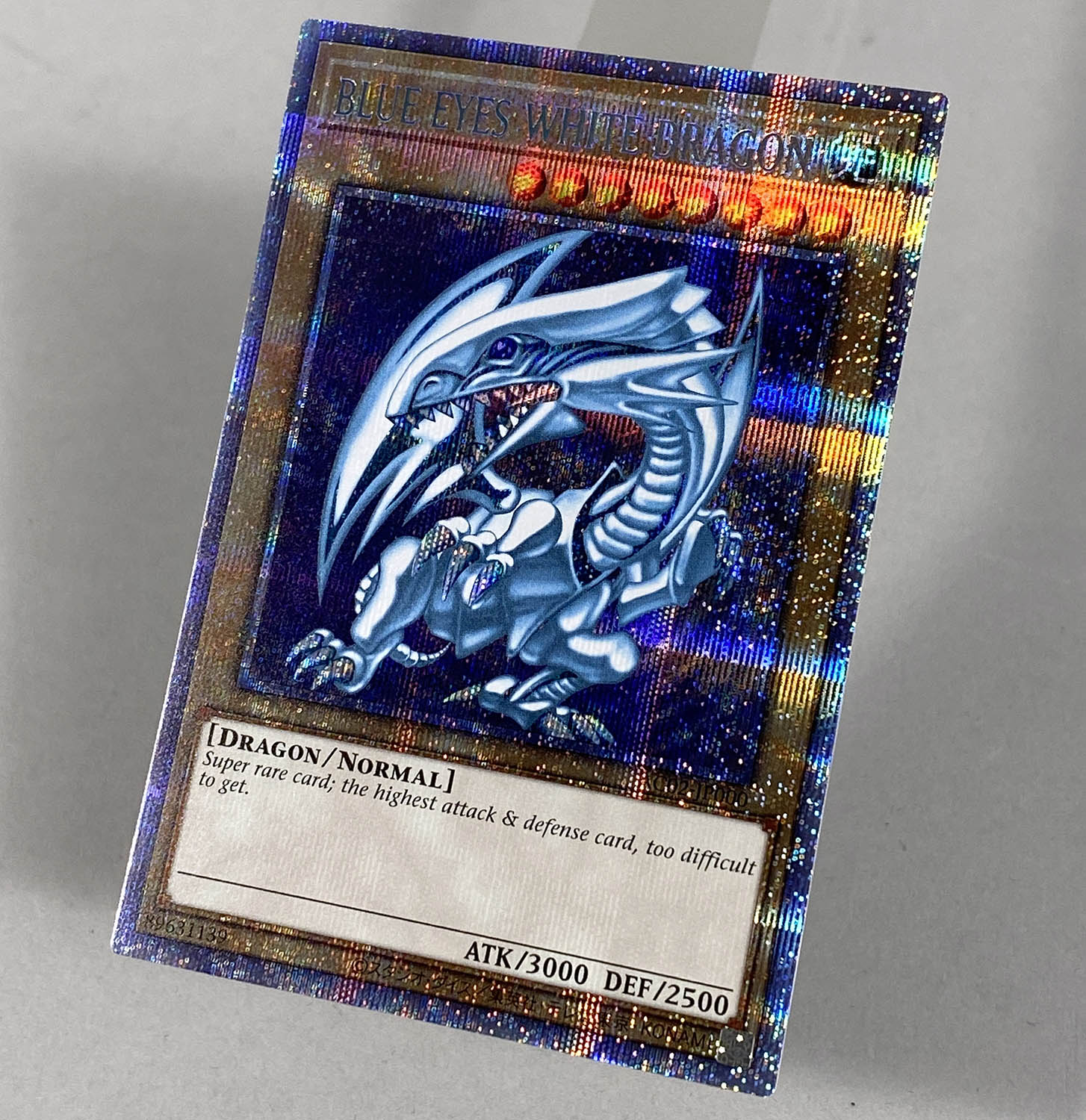 ✨遊戯王✨BLUE EYES WHITE DRAGON プリズマ 6238] 遊戯王 BLUE EYES WHITE DRAGON AC02-JP000 プリズマ
