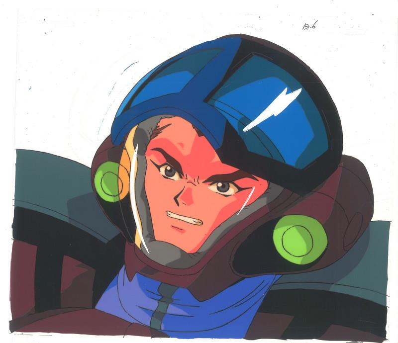 マクロス7 ガムリン・木崎 セル画