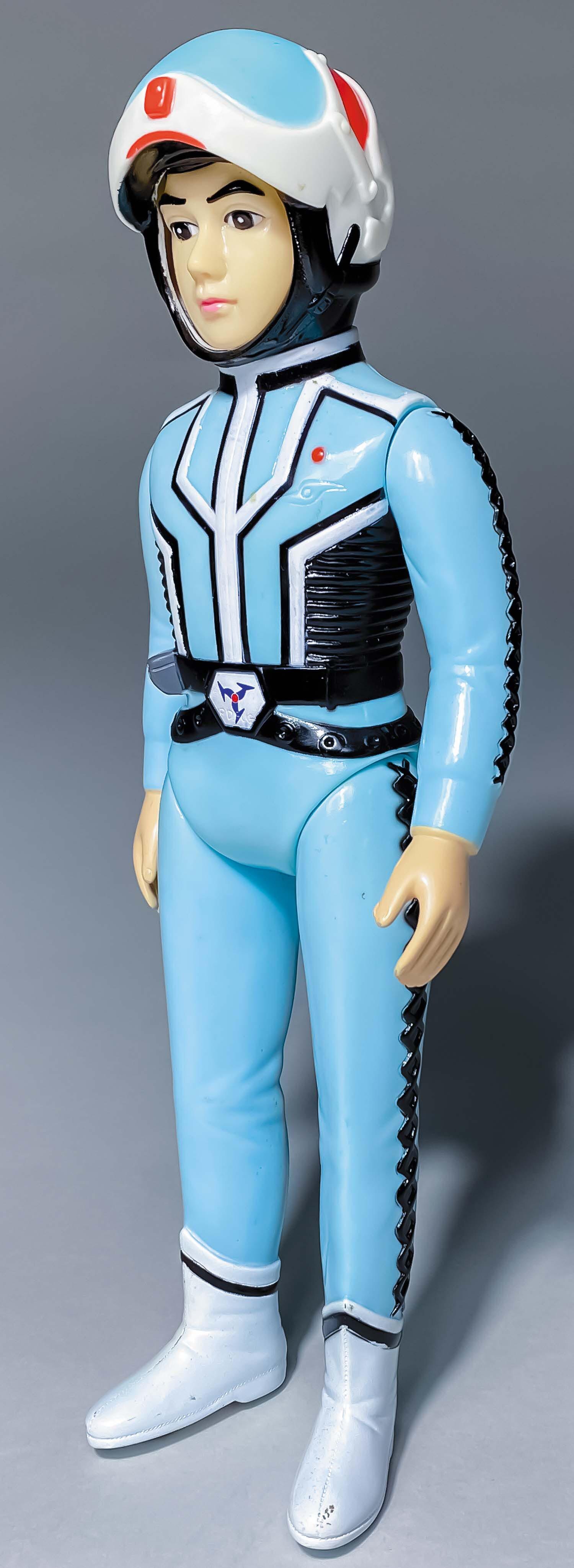 バンダイ 森次晃嗣直筆サイン入り バンダイソフビ ウルトラ警備隊